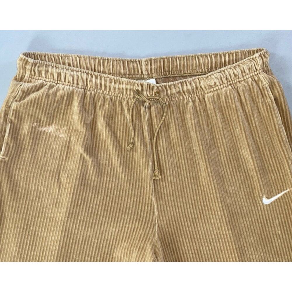 Nike DQ5921 Women's Ribbed Velour Wide Leg Corduroy Athletic Pants. XL, GUC! - Picture 6 of 9